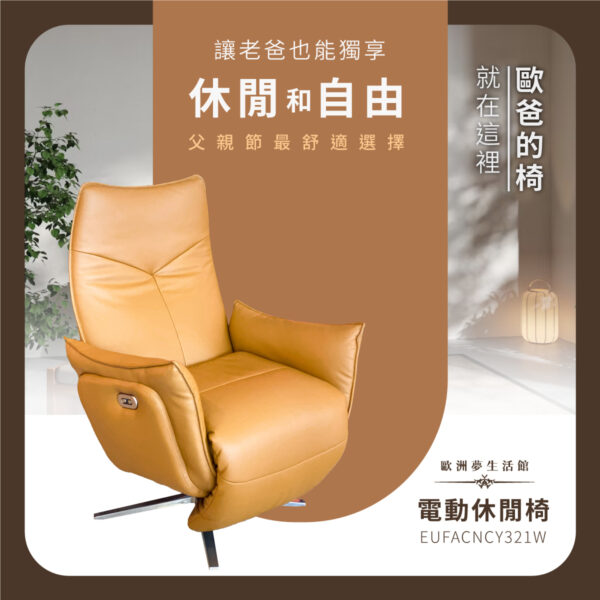 休閒椅-時尚電動款<br>人體工學 連動結構</br>：圖片 5