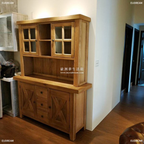 鄉村風餐櫃-白楊之丘<br>北美黃金橡木</br>：圖片 2