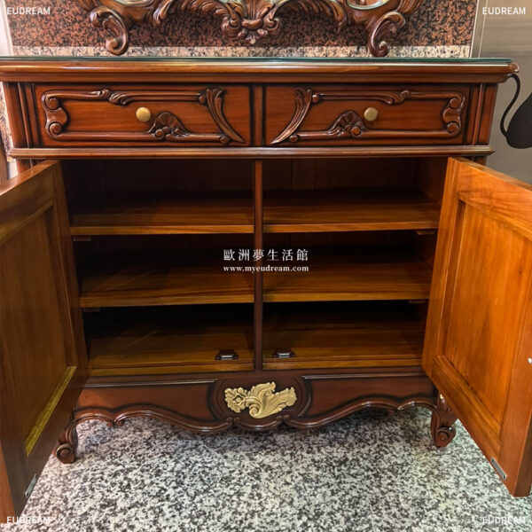 古典鞋櫃-伊莎貝二門<br>桃花心木</br>：圖片 3