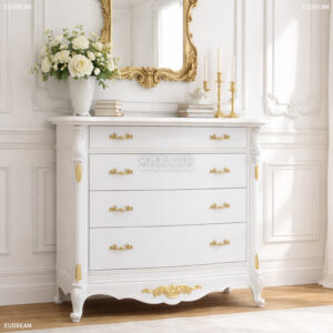 五層櫃-漢娜<br>桃花心木 手工雕刻</br>