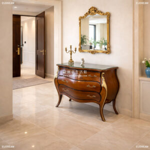 三層斗櫃-奧黛麗<br>桃花心木 24K金箔</br>