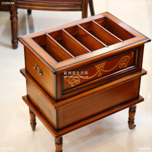 雜誌架 富蘭克林<br>桃花心木 雙層</br>