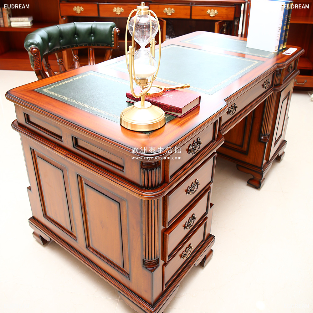 雙面桌 莎士比亞180<br>桃花心木</br>:圖片 5