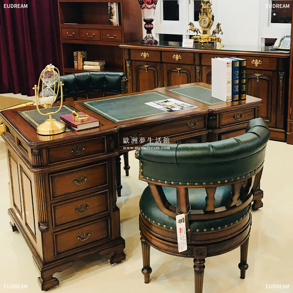 雙面桌 莎士比亞180<br>桃花心木</br>:圖片 3