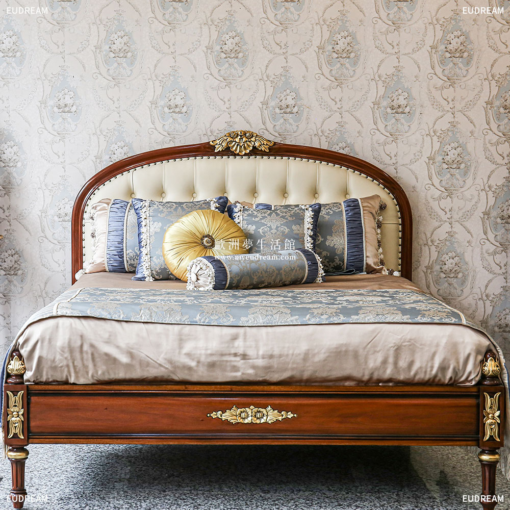 古典床架 貝芙麗<br>桃花心木</br>