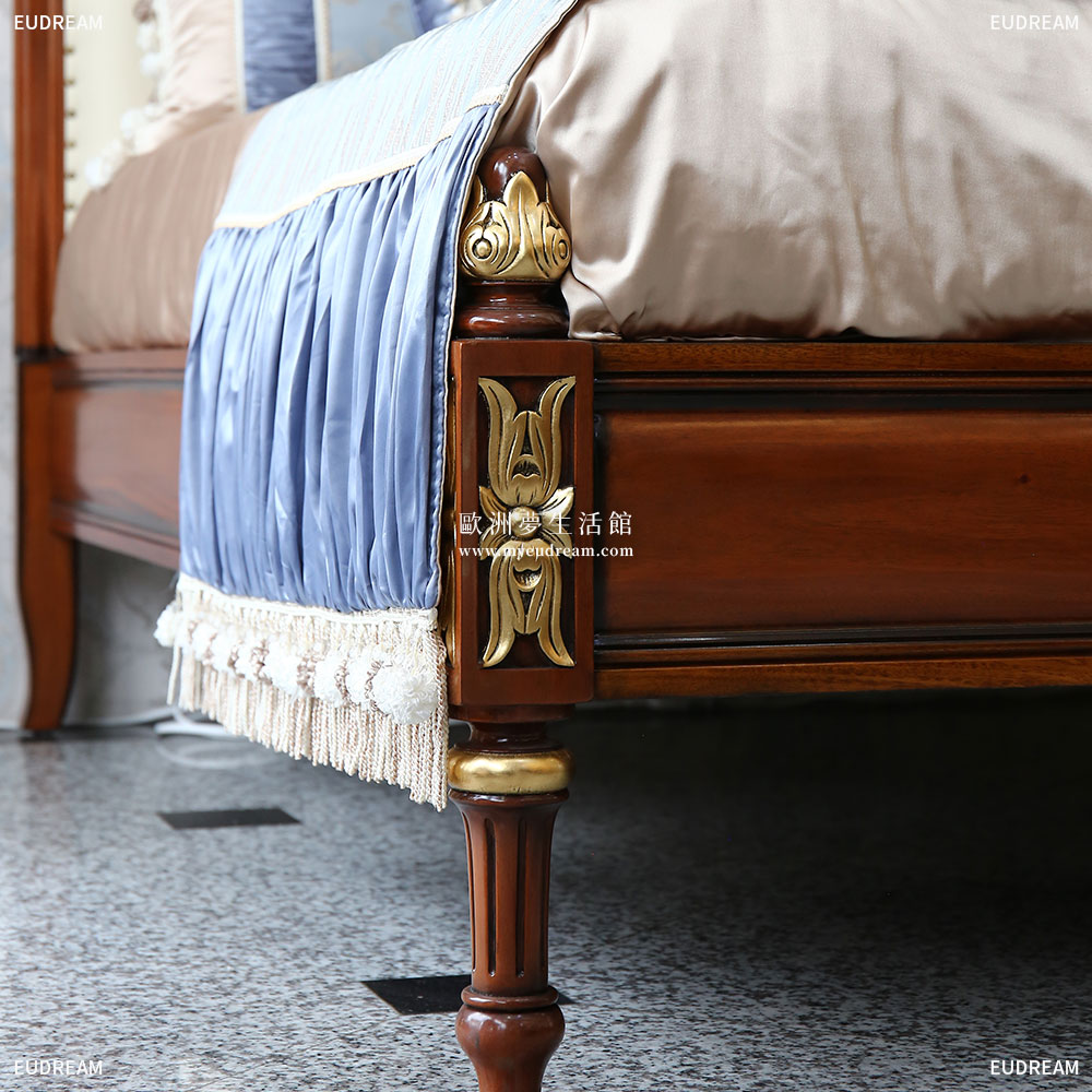 古典床架 貝芙麗<br>桃花心木</br>:圖片 4