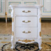 新古典床頭櫃 漢娜<br>天然卡拉拉大理石面</br>