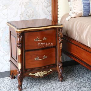 DR672_1000x1000_1 古典床頭櫃 漢娜<br>桃花心木 二層</br>