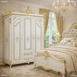 法式彩繪衣櫃 雅芮兒<br>進口櫸木</br>