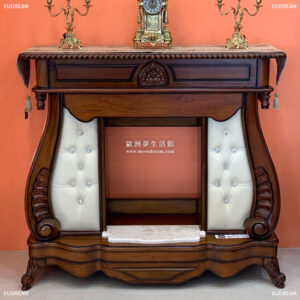 古典造型壁爐 喬伊絲<br>桃花心木</br>