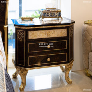 MD1016_1000x1000_1 貝殼床頭櫃 奧菲昂<br>進口櫸木 三層</br>