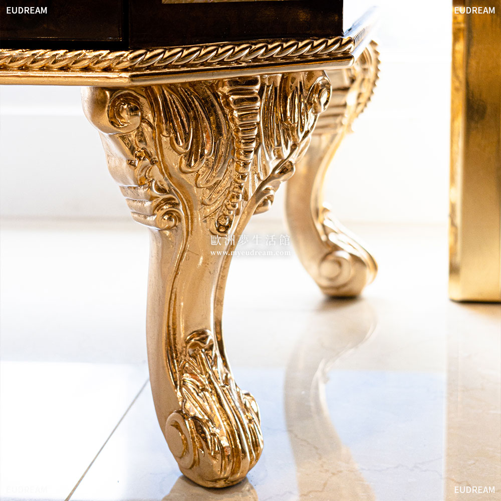 貝殼床頭櫃 奧菲昂<br>進口櫸木 三層</br>:圖片 3