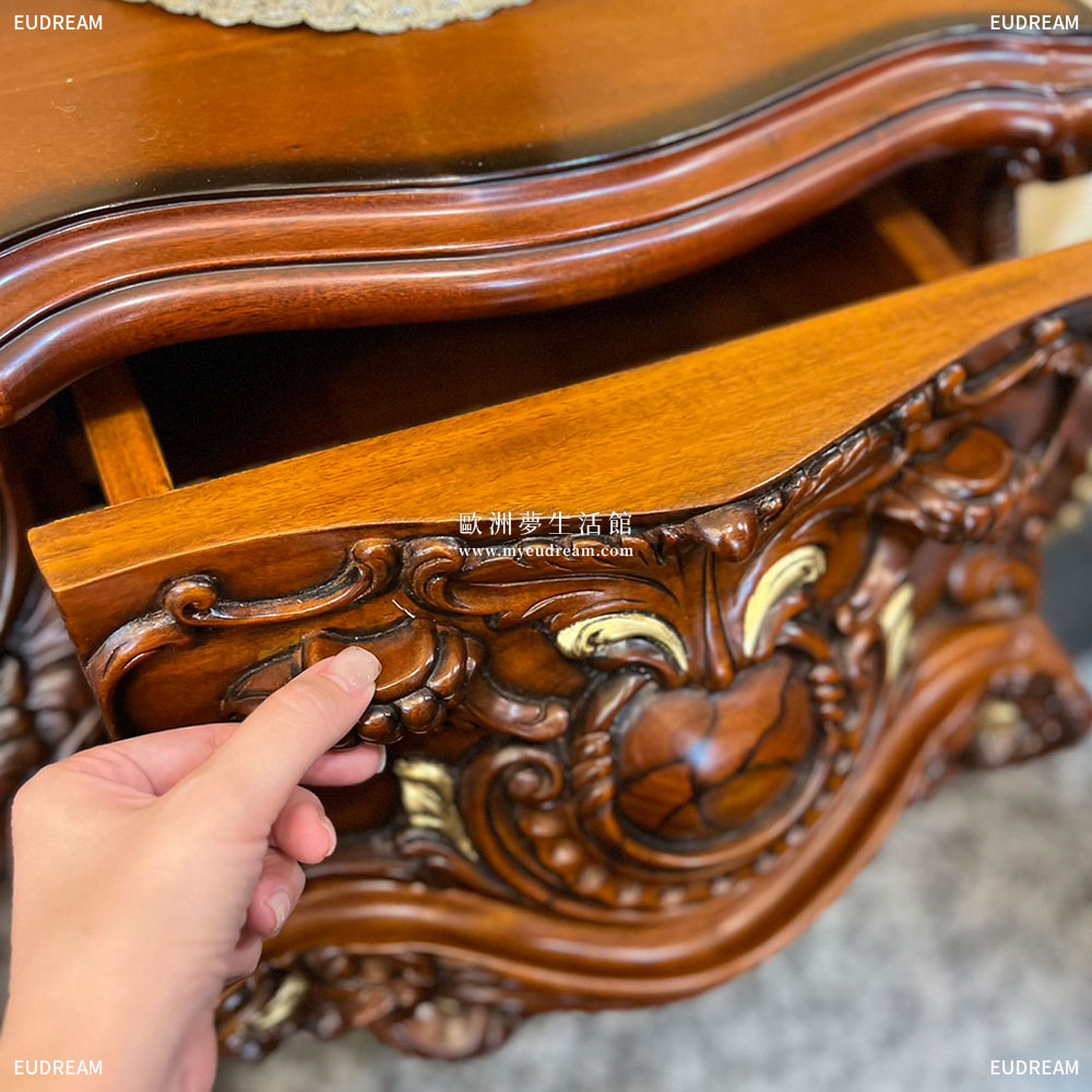 經典床頭櫃 伊蓮娜<br>重雕刻系列</br>:圖片 2