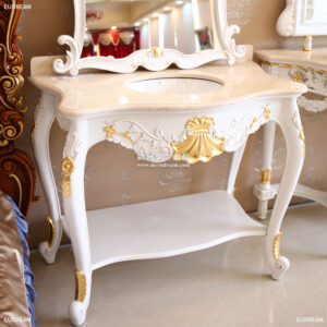 新古典洗手台 克勞蒂亞(大)<br>桃花心木</br>