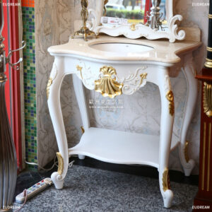 新古典洗手台 克勞蒂亞(小)<br>桃花心木</br>