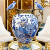 FH03-6831M_1000x1000_5 金絲藍雀 雙耳花瓶<br>高溫瓷+銅件</br>